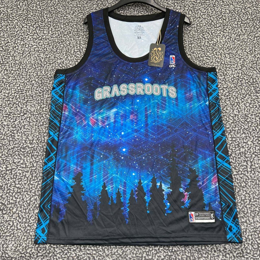 Electric Forest Camproots Jersey Shirt Men Extra Large Grassroots Sleeveless XL‎